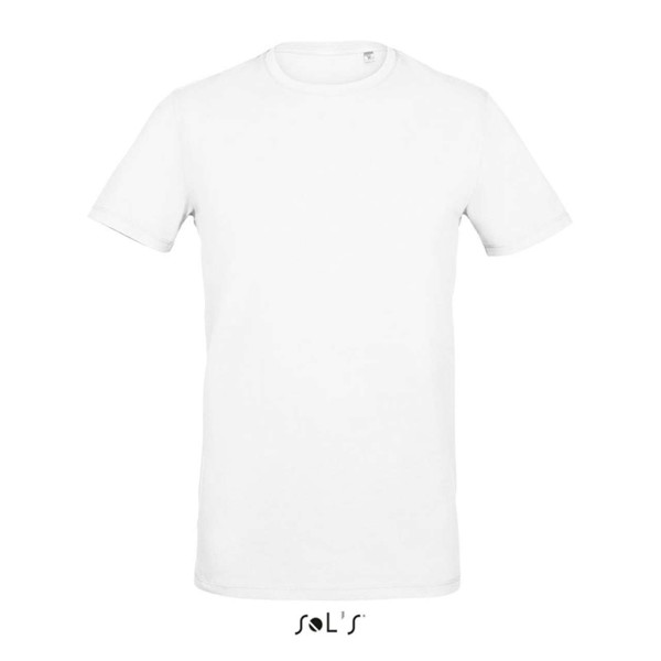 Sol's Millenium Men - Round-Neck T-Shirt - White / 3XL