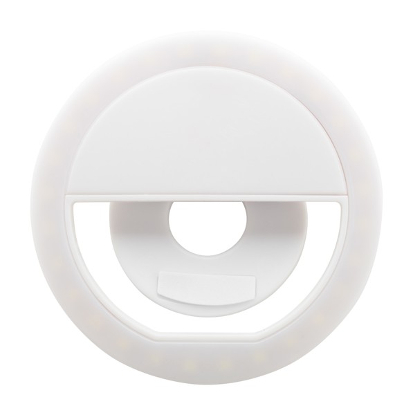 Kroužek Na Mobil Se Světlem Beautily - Bílá