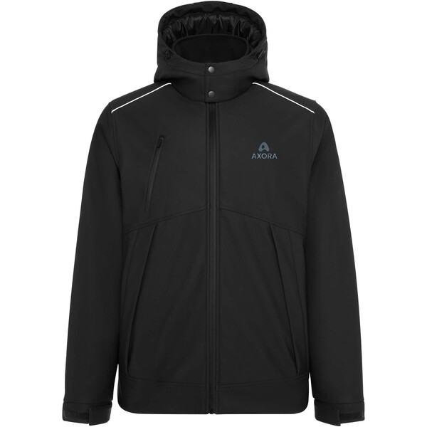 Emin padded unisex thermal parka - Black / M