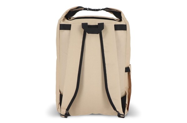 R-PET 600D Sac à dos à boucle 20L - Ecru