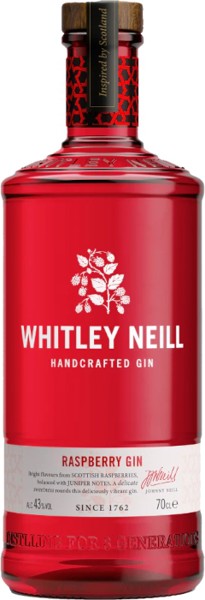 Whitley Neill Raspberry Gin 43% 0,7L