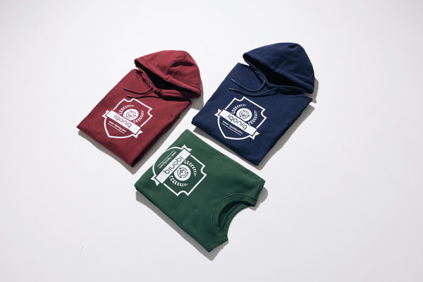 Sweat à capuche en coton recyclé IQONIQ Jasper - Rouge Bordeaux / XXL