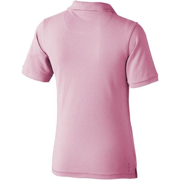 Calgary short sleeve women's polo - Light Pink / XS