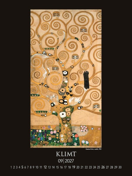 Nástenný Kalendár Gustav Klimt 2027