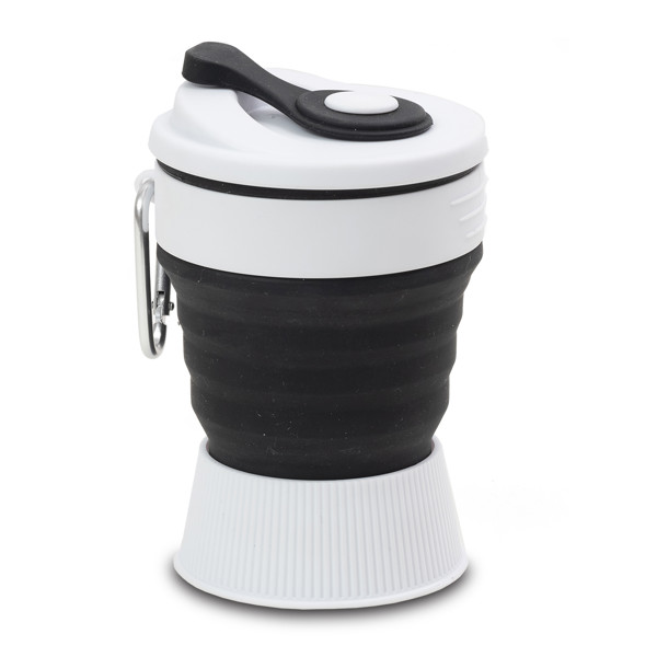 350 ml Flexi Silicone mug - Black