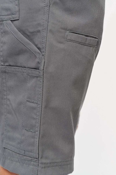 Multipocket Workwear Bermuda Shorts - Black / 52