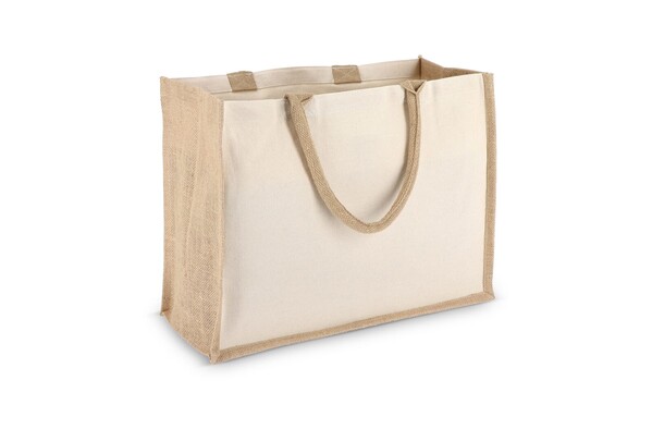 Jute/Cot bag OekoTex 42x19x32 320g