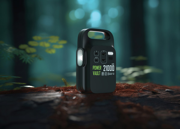 Power Vault 21.000mAh tragbare Powerstation aus RCS rPlastik