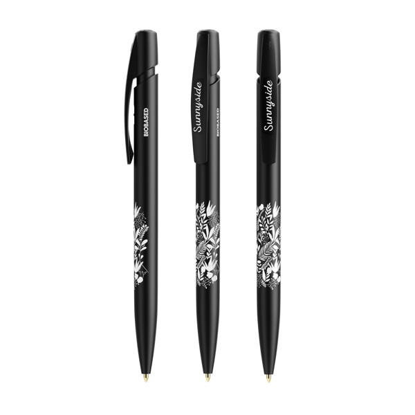 BIC® Media Clic BIO Stylo-bille à base - Noir
