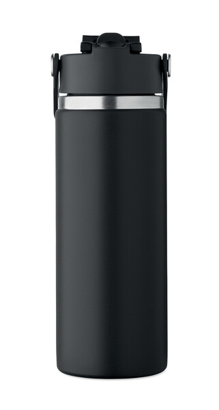 Dvojstenná fľaša 500 ml Suma Grip - Čierna