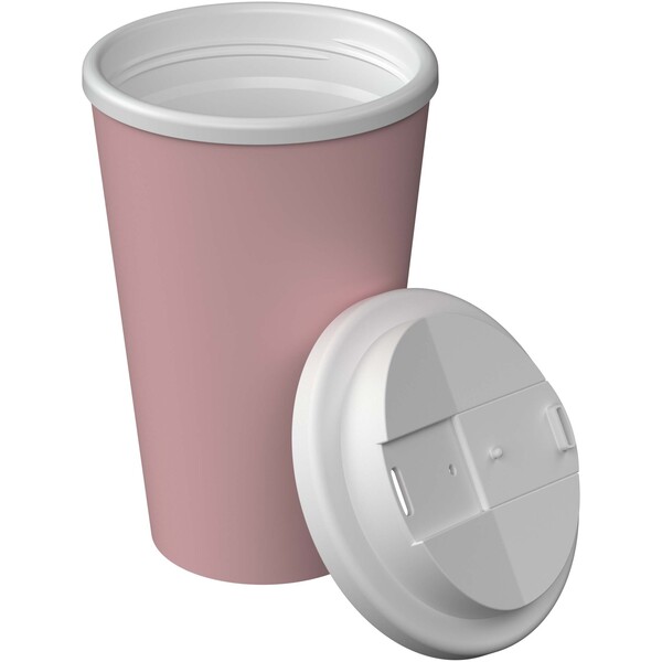 Americano® Infiniti 350 ml insulated tumbler with spill-proof lid - Dusty Pink