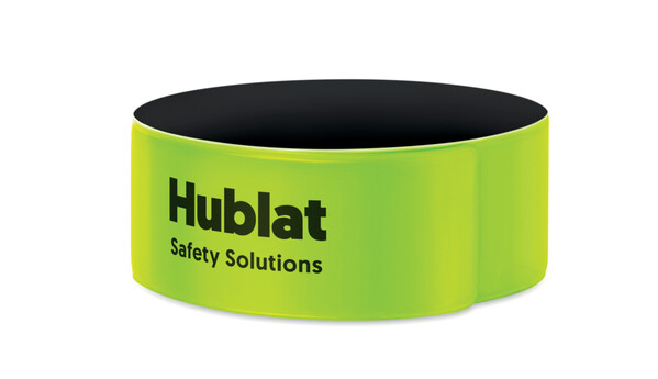 Reflective arm strap Enrollo + - Yellow