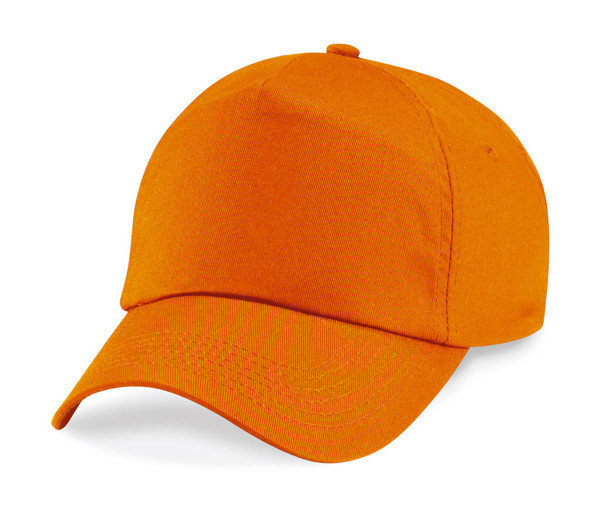 Junior Original 5 Panel Cap - Orange / ONE SIZE