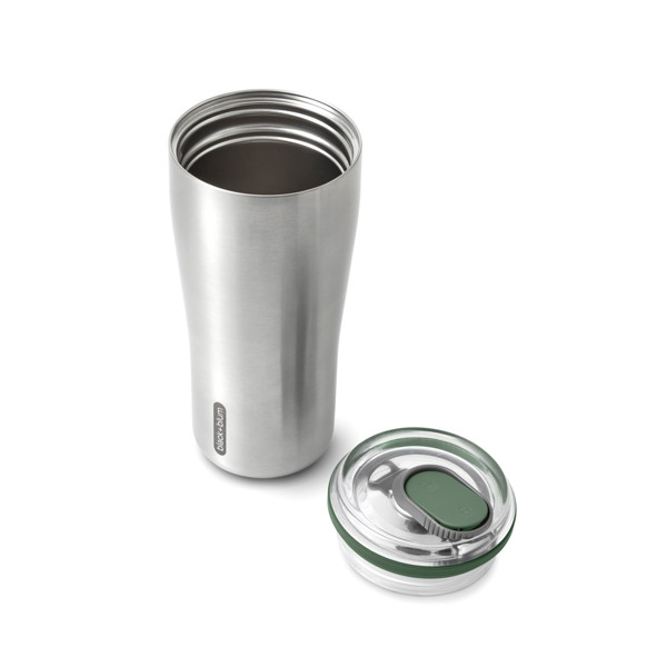 Cestovní nerezový termo hrnek 600ml Black+Blum - Olivově Zelená