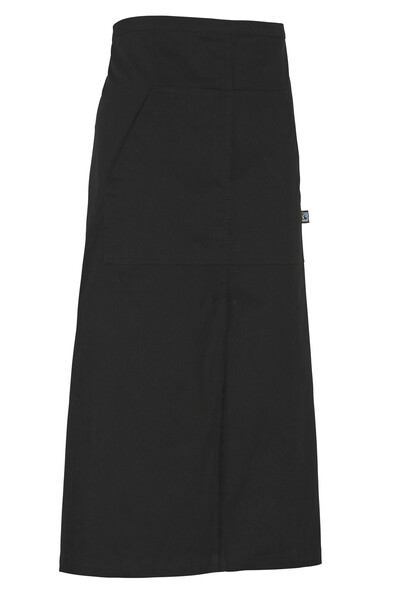 Cottover Gots Waist Apron Long black ONE