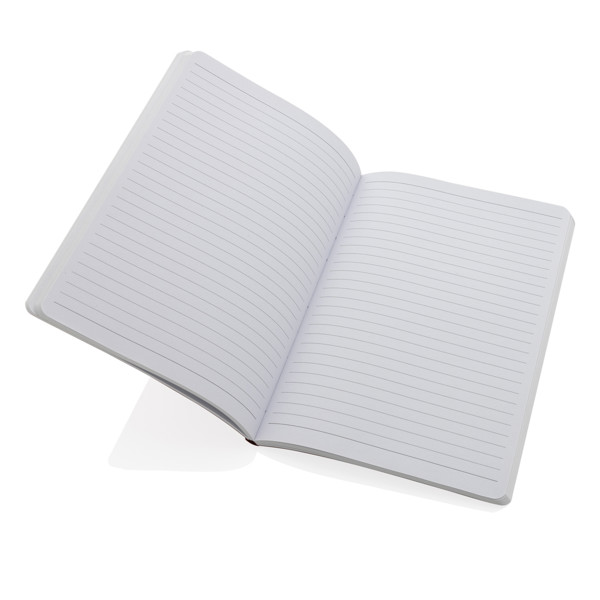 Salton A5 GRS certified recycled paper notebook - White