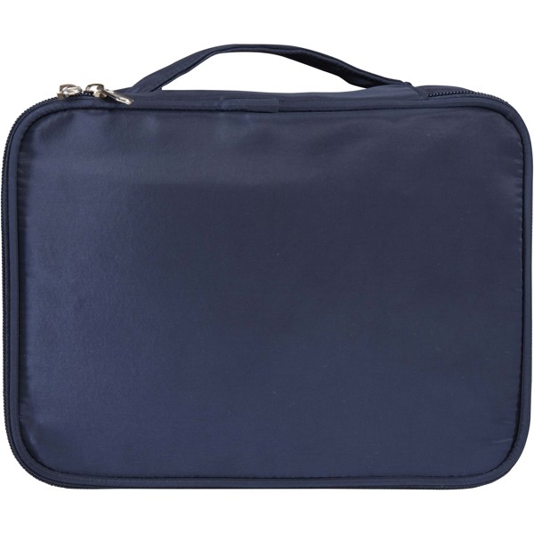 Organisateur de maquillage Muse en RPET certifié GRS - Marine
