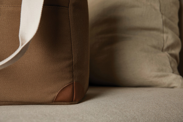 Vinga Sloane cooler bag rPET, insulated PEVA - Brown