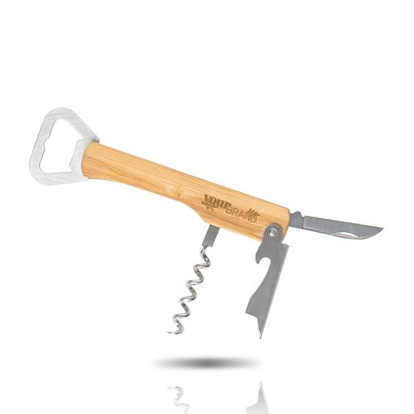 Bamboo Opknife - Brunes Clair