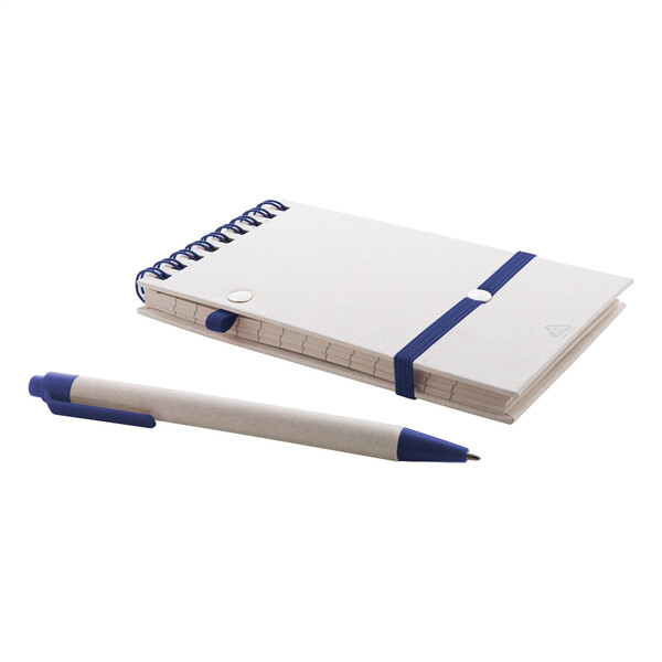 Carnet de notes en carton de pack de lait Relact Jot - Bleu