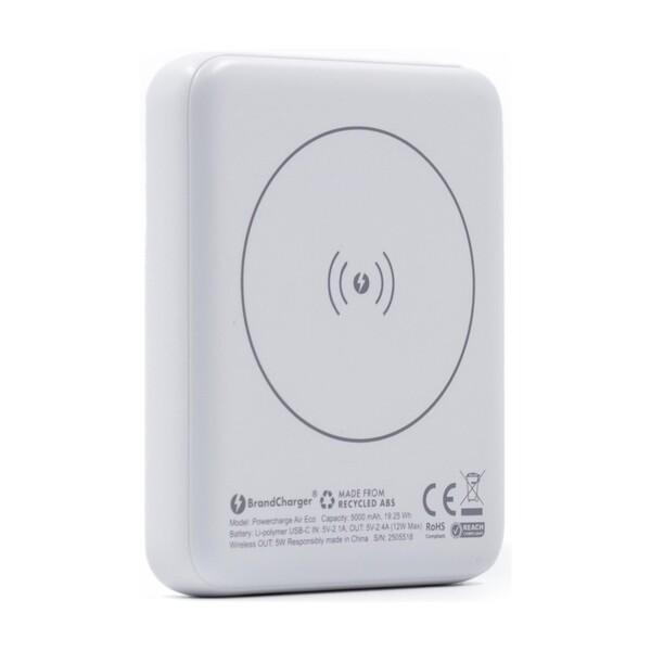 BrandCharger powerbank Powercharge Air | 5.000 mAh - wit
