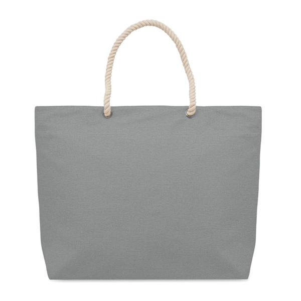 Cord handle beach bag 220gr/m² Mare - Grey