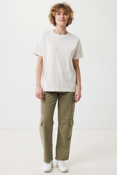 Tričko Iqoniq Kakadu relaxed fit z recykl. bavlny - Ivory White / XS