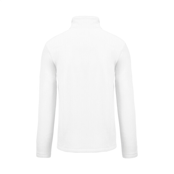 Veste polaire à fermeture éclair longue KA911 - Blanc / S