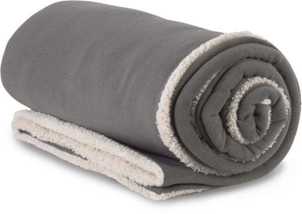 Sherpa Blanket - Steel Grey