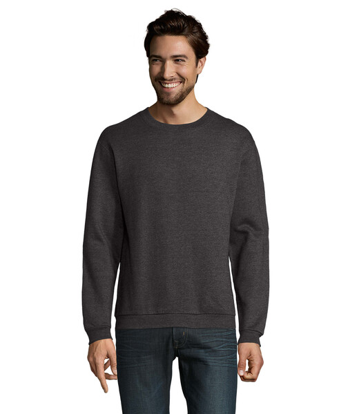 SPIDER Męska bluza 260g - Charcoal Melange / 2XL