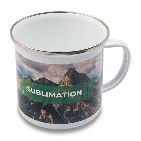 500 ml Odis Enamel mug with sublimation coating
