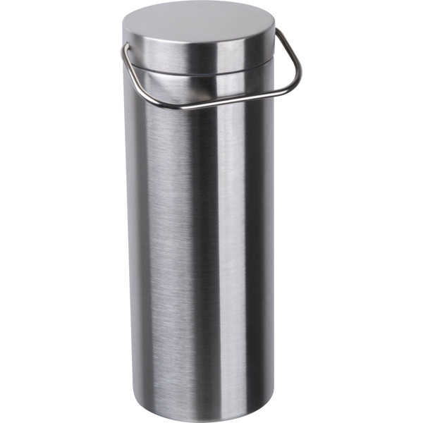Stainless steel drinking bottle NESTOR - Silvergrey