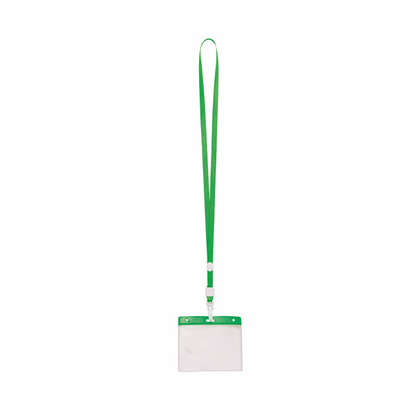 Id Badge Lanyard Maes - White