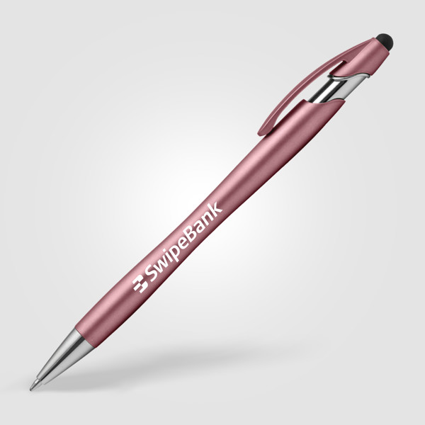 Stylo La Jolla Stylet - Or Rose / Jet d’encre 4 couleurs