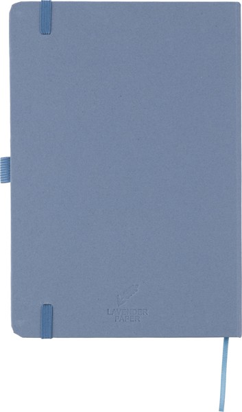 Carnet de notes Gertrud | Papier bio-recyclé | A5 | Ligné - bleu