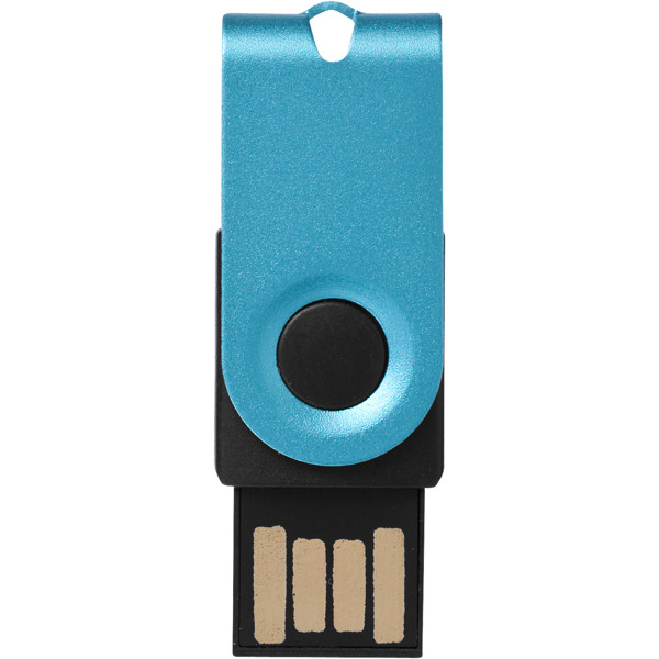 Mini clé USB - Vert eau / Noir / 32GB