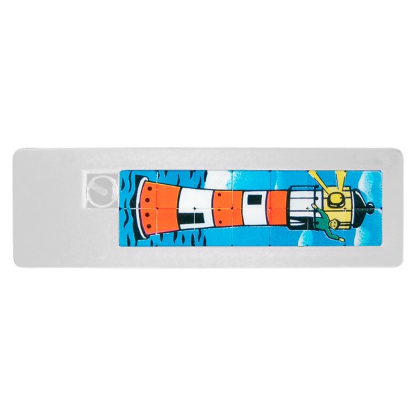 Schiebepuzzle "Space 14" - Weiß