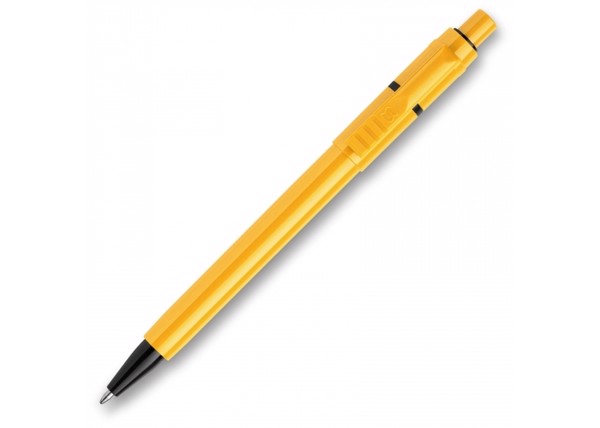 Ball pen Baron Extra hardcolour (X20 refill) - Yellow / Black
