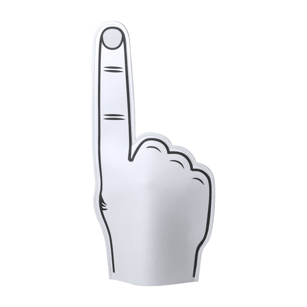 Main de mousse Fanly - Blanc