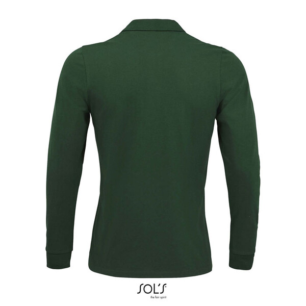PERFECT MEN LSL POLO 180g Perfect Lsl Men - Verde Garrafa EscuroXXL