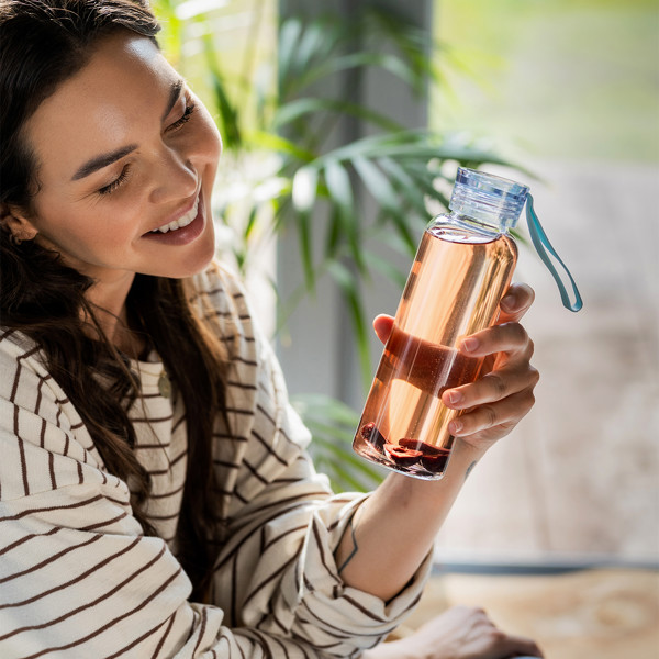 500 ml Azure glass water bottle