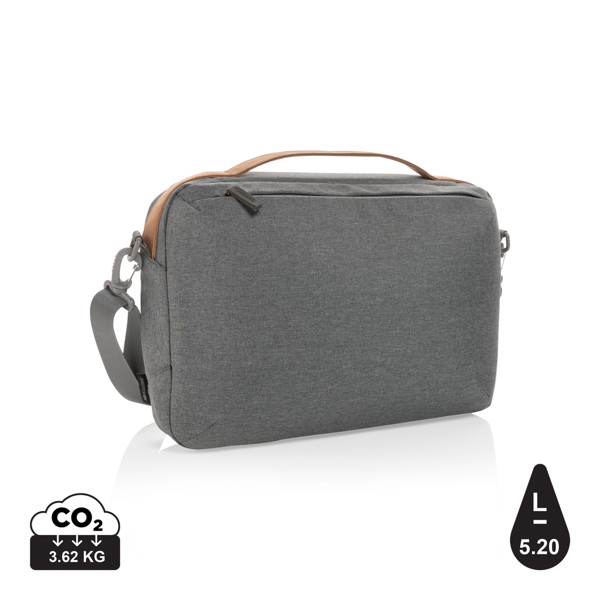 Impact AWARE™ deluxe dvobojna torba za laptop 15,6" od 300D materijala