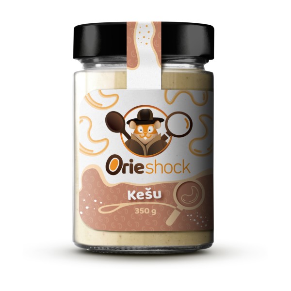 Orieshock Kešu krém 350g 100% naturálny