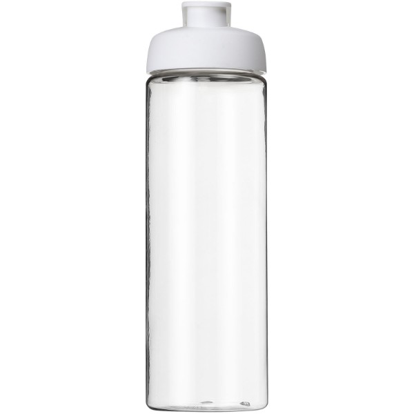 Bouteille de sport H2O Active® Vibe 850ml avec couvercle à bascule - Translucide / Blanc