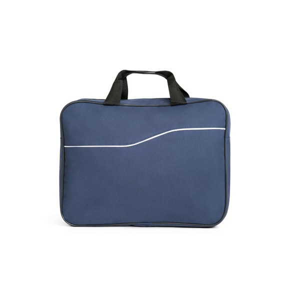 DOHA. 600D congress folder - Blue