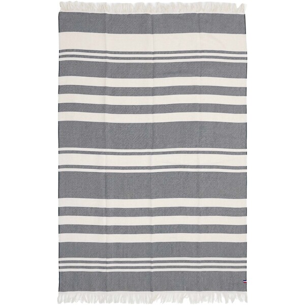 Citizen Green Axeline organic cotton hammam fouta - Dark Grey