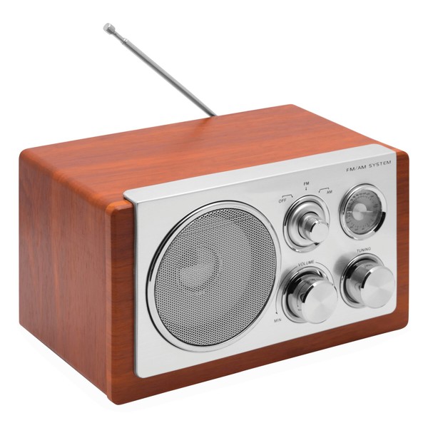Am/fm radijski leseni dizajn, prikaz frekvence