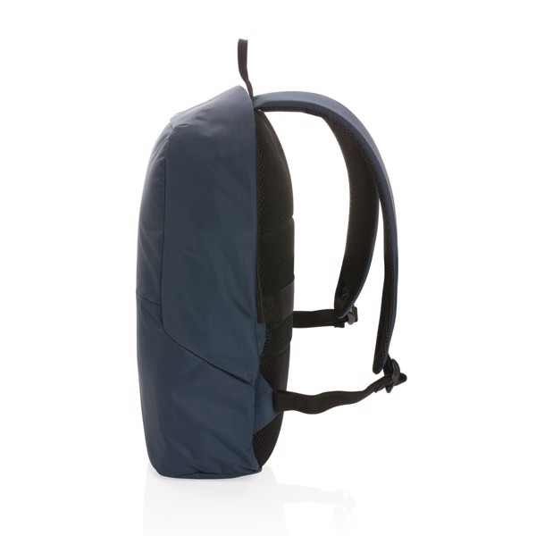 Sac à dos antivol en rPET Impact AWARE™ - Bleu Marine