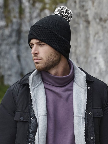 Recycled Snowstar® Beanie - Graphite Grey / Light Grey