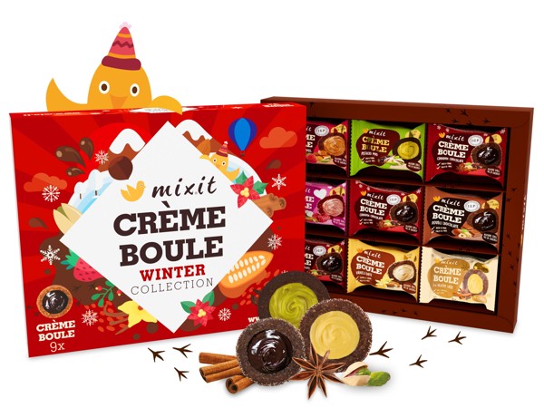 Vianočná Bouleniera - Degustačná sada Crème boulí, 270g